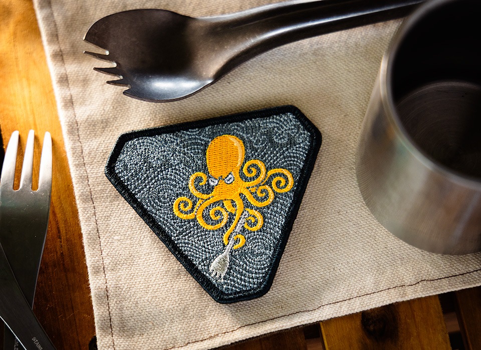 【ゆうパケット対象 】SPD Kraken Spork 2025 Morale Patch