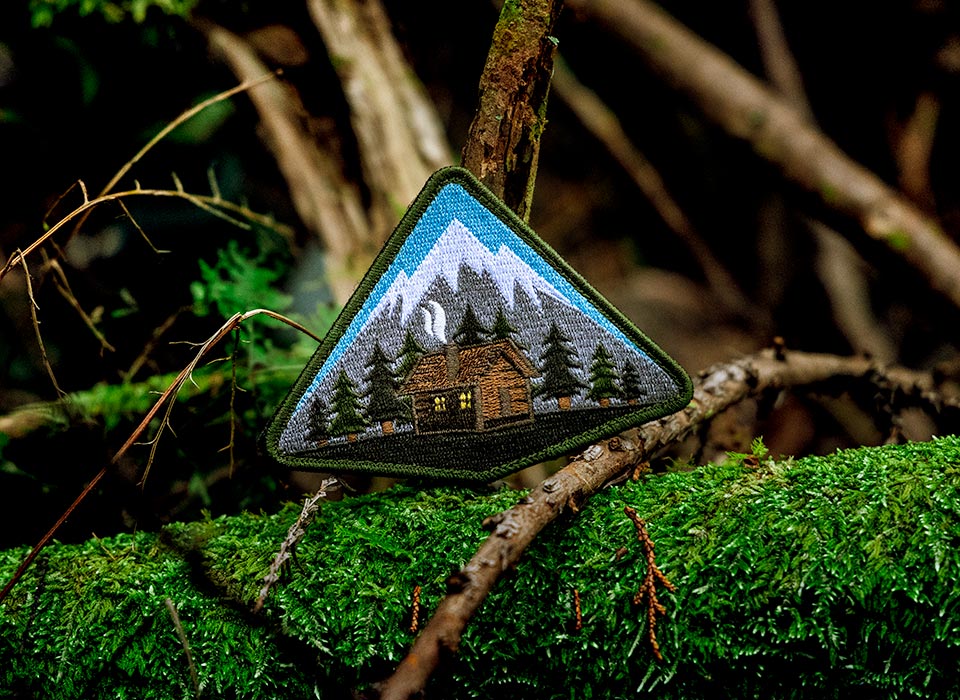 【ゆうパケット対象 】PDW Mountain Cabin Morale Patch