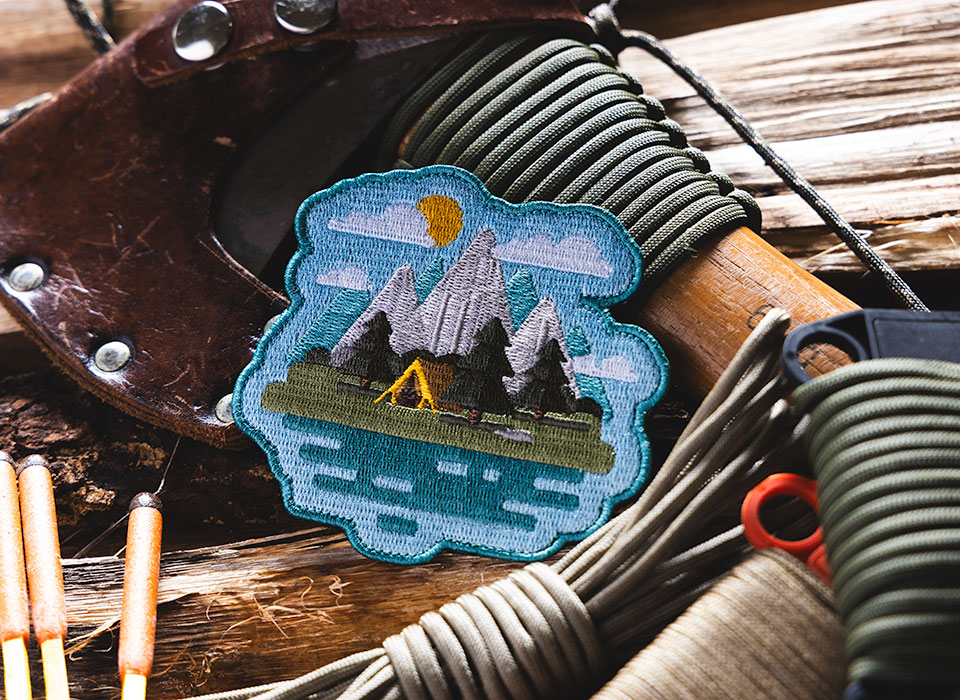 【ゆうパケット対象 】PDW Summer Campsite 2025 Morale Patch