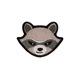 【ゆうパケット対象 】PDW Raccoon Icon Morale Patch