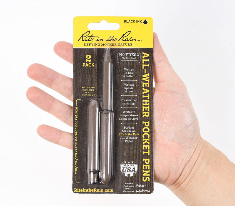 Rite in the Rain ライトインザレイン】All-Weather Pocket Pen