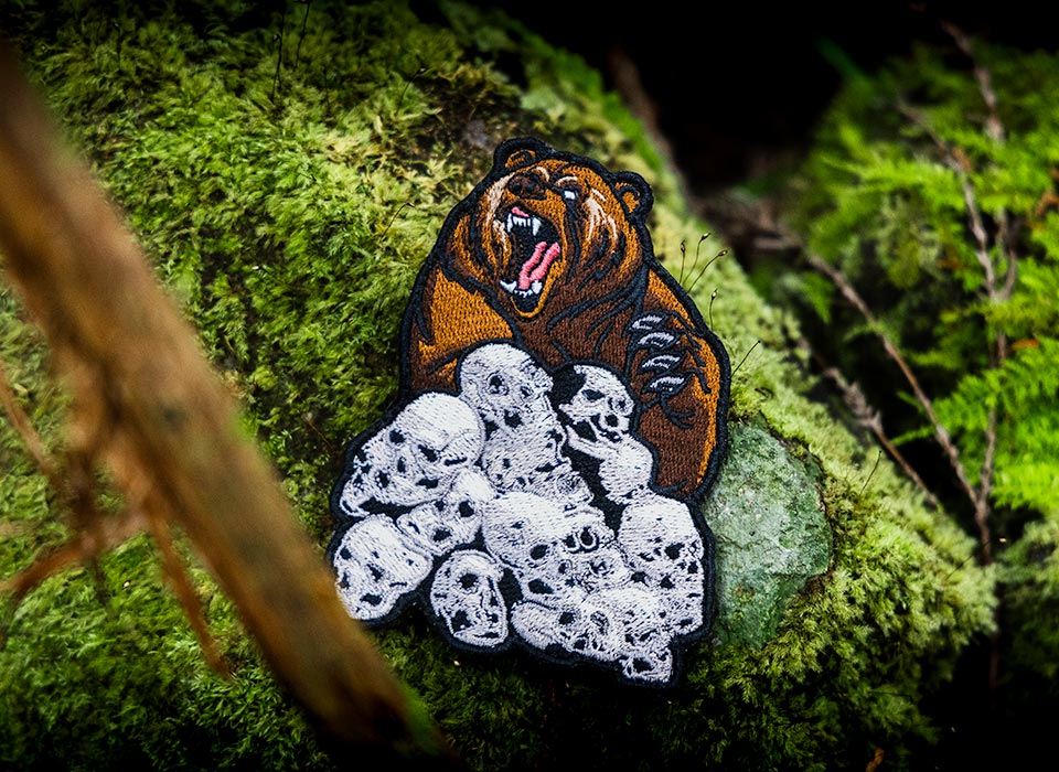 【ゆうパケット対象 】PDW Humans Beware Morale Patch