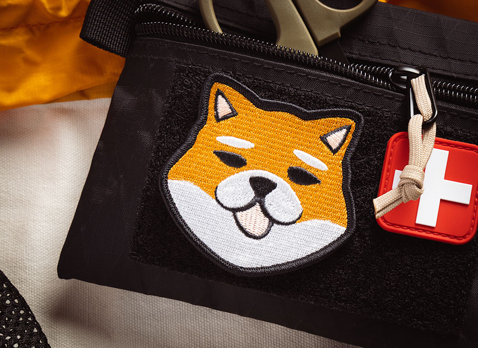 【ゆうパケット対象 】PDW Shiba Inu Morale Patch