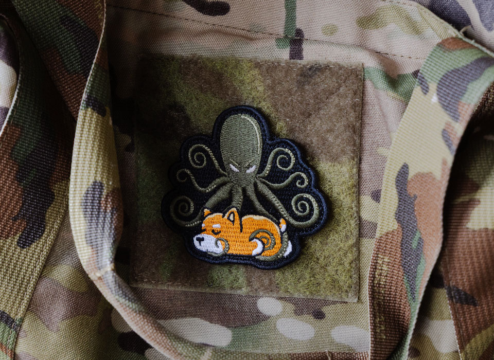 【ゆうパケット対象 】SPD Kraken K9 Morale Patch