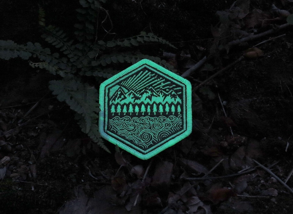 ゆうパケット対象 】PDW All Terrain GID Green Morale Patch