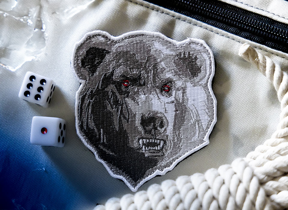 【ゆうパケット対象 】PDW Annoyed Polar Bear Morale Patch