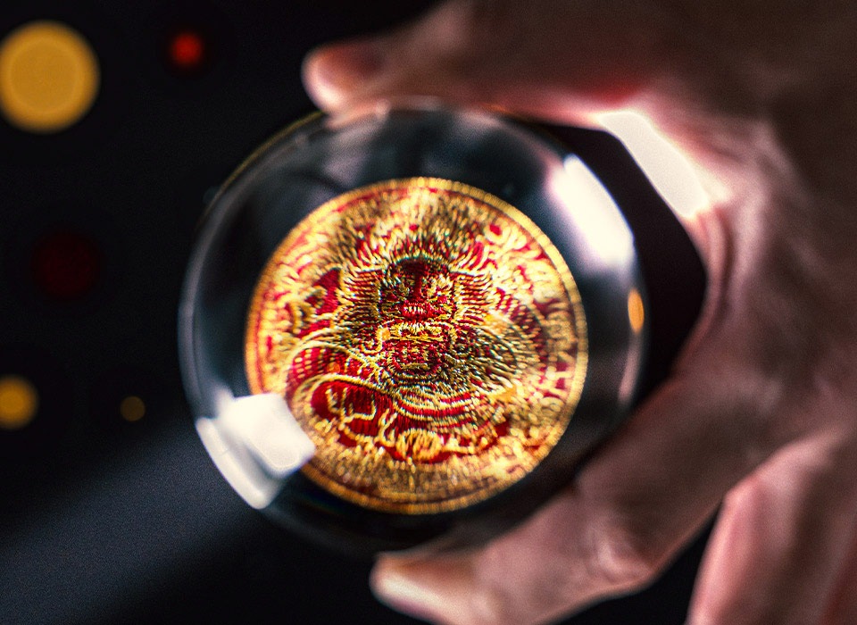 【ゆうパケット対象 】PDW Dragon Medallion Morale Patch