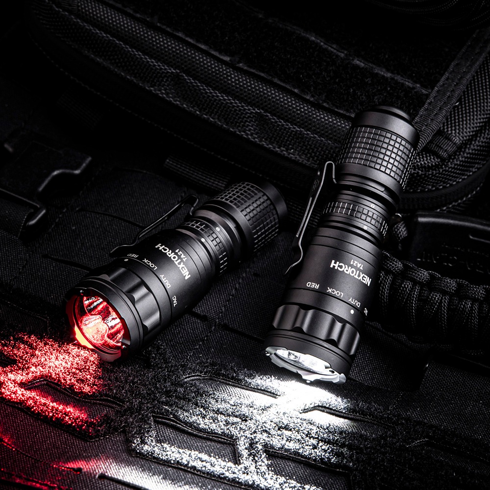 【Nextorch ネクストーチ】 TA21 Tactical Flashlight