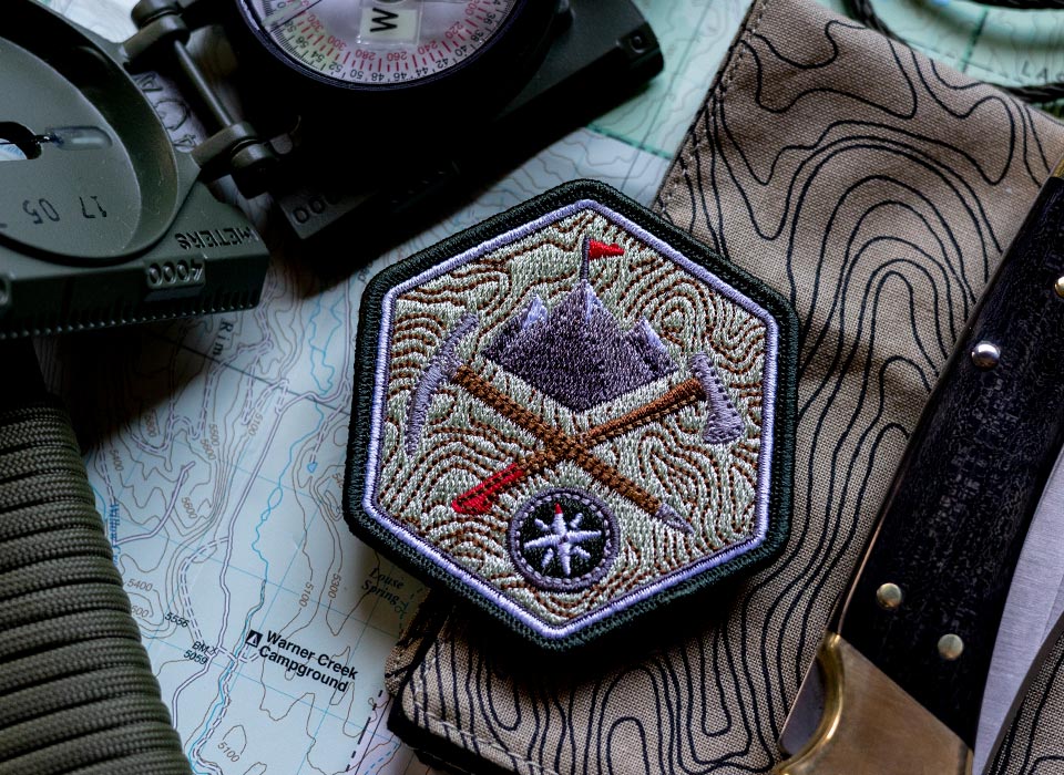 【ゆうパケット対象 】PDW Adventure Badge Morale Patch
