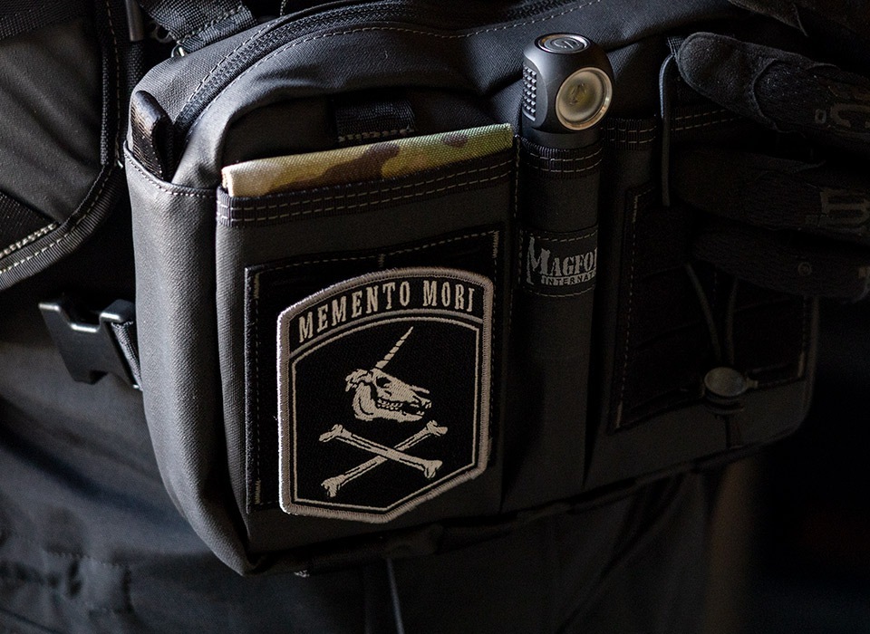 【ゆうパケット対象 】PDW Unicorn Memento Mori Flash Morale Patch