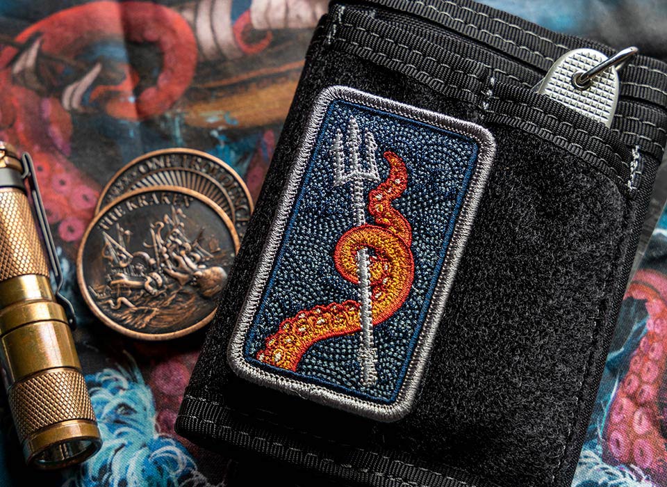 【ゆうパケット対象 】SPD Tentacle Trident Morale Patch
