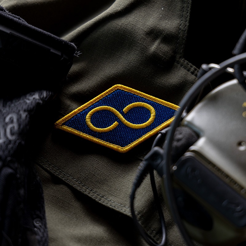 【ゆうパケット対象 】PDW Infinity Vintage Tab Morale Patch