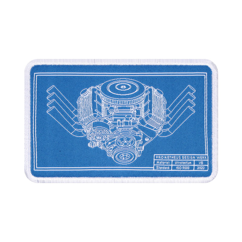 【ゆうパケット対象 】PDW V8 Blueprint Morale Patch