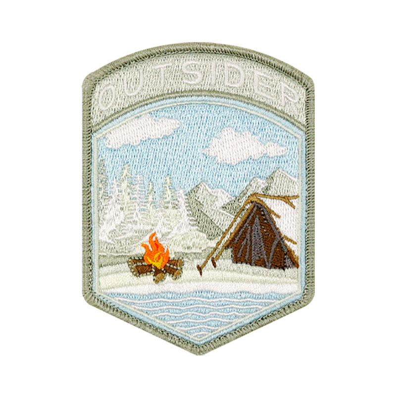 【ゆうパケット対象 】PDW Camp Outsider Winter Flash Morale Patch