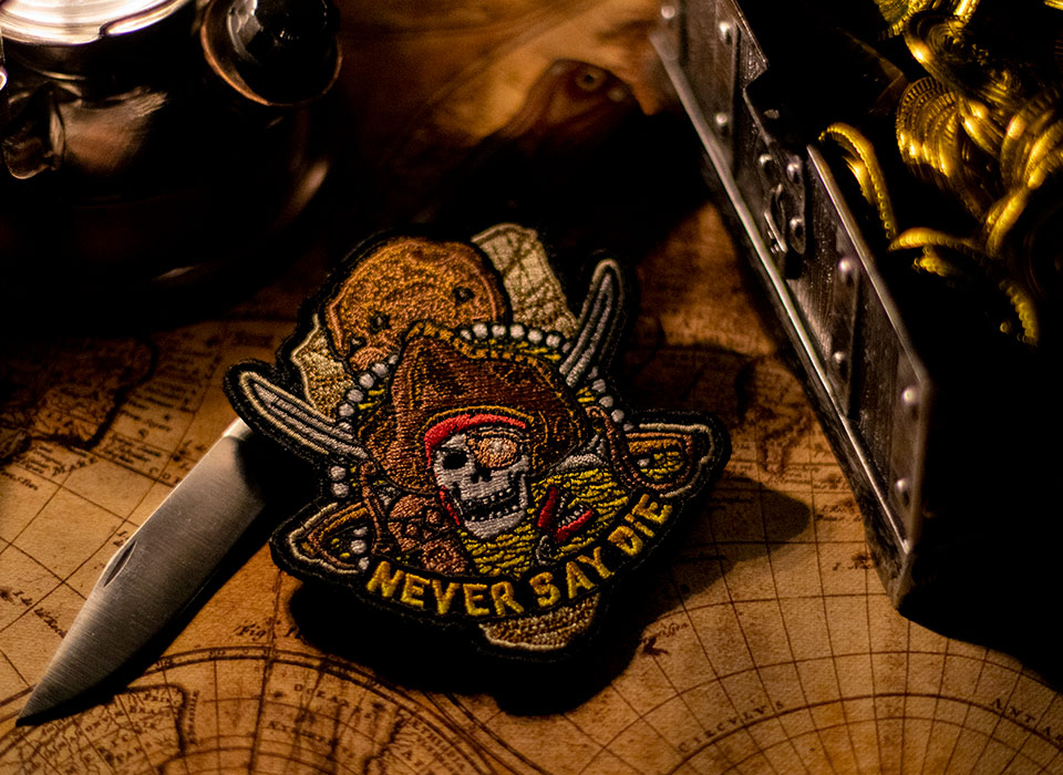 ゆうパケット対象 】PDW X WTG Never Say Die V6 Morale Patch