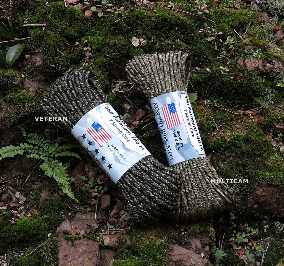 【Atwood Rope アトウッドロープ】550 Paracord