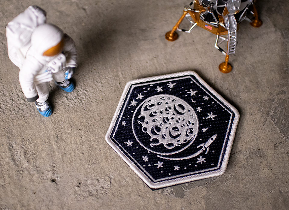 【ゆうパケット対象 】PDW Moon Mission GID Morale Patch