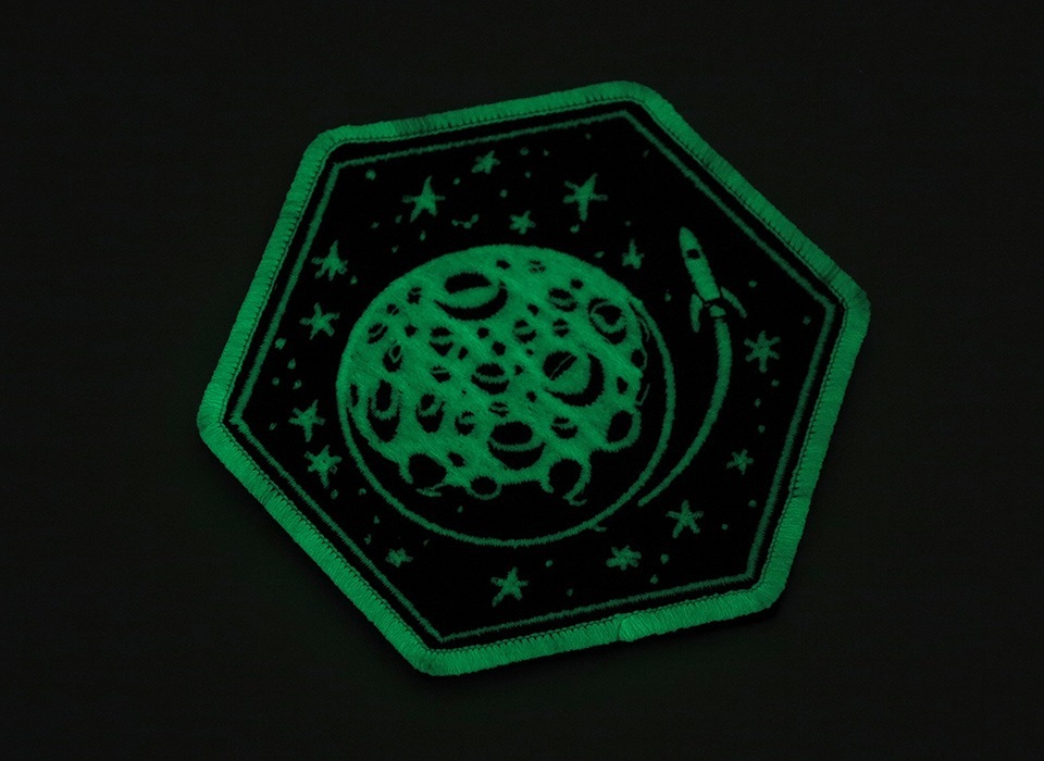 【ゆうパケット対象 】PDW Moon Mission GID Morale Patch