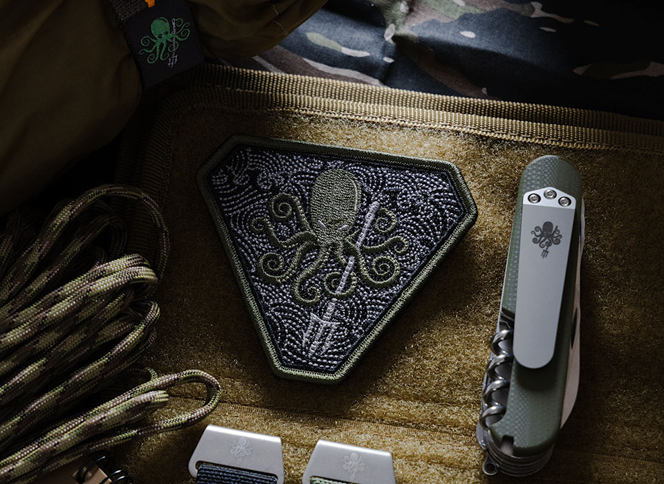【ゆうパケット対象 】SPD Kraken Trident 2024 Morale Patch