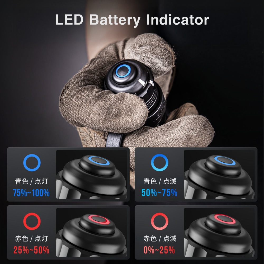 【Nextorch ネクストーチ】TA30D MAX Flashlight