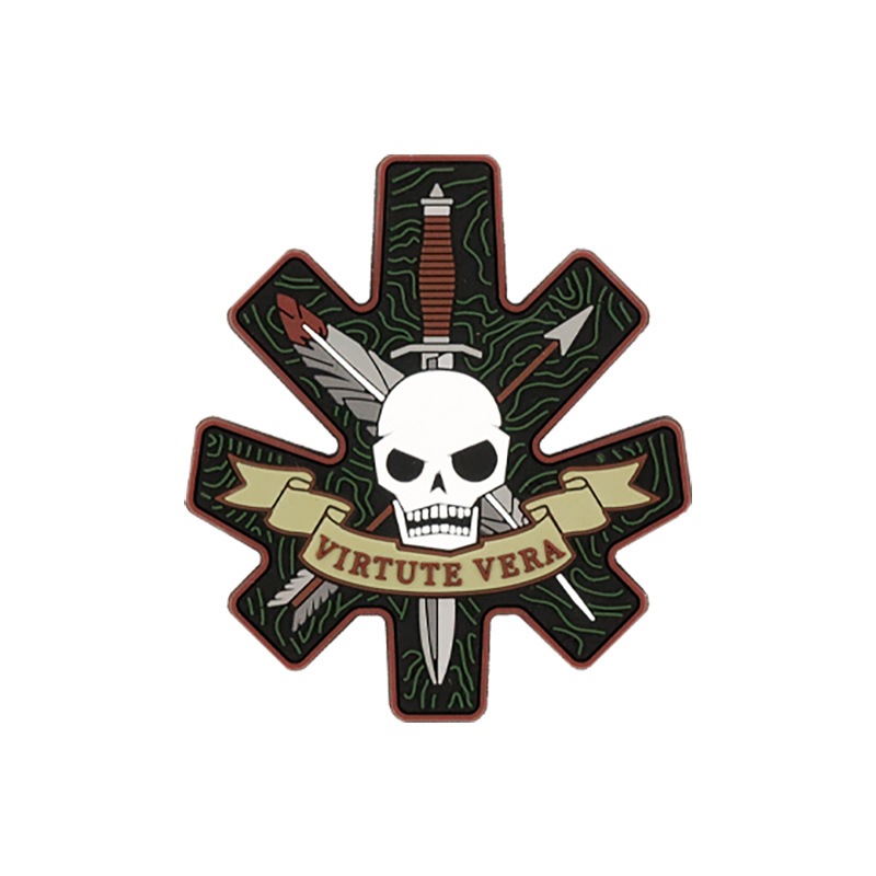 【ゆうパケット対象 】PDW VIRTUTE VERA Flash PVC Morale Patch