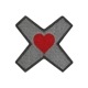 【ゆうパケット対象 】PDW Heart Marks The Spot V1 Morale Patch