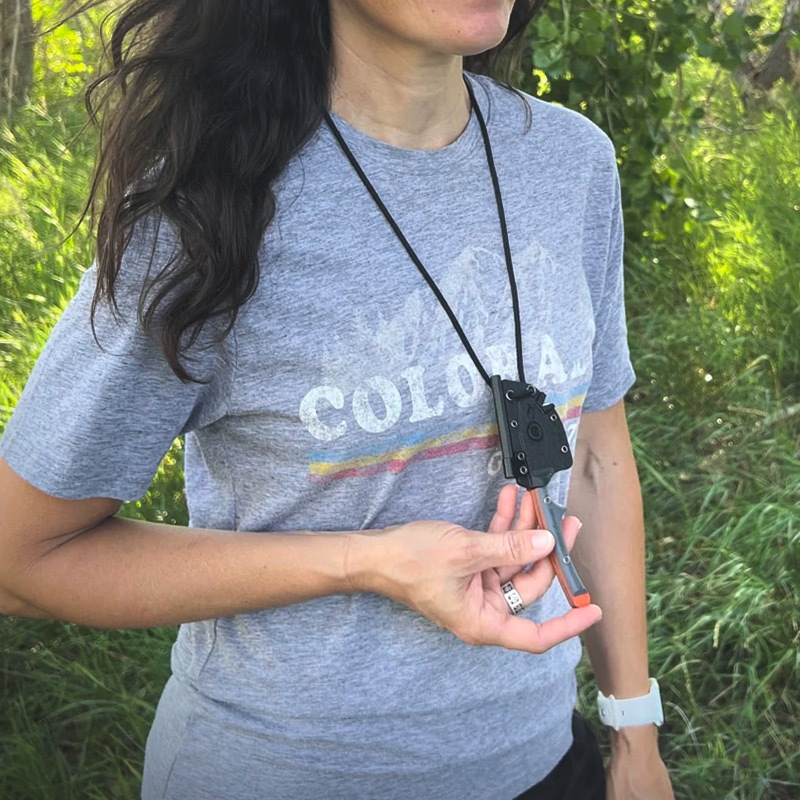 【Outdoor Element アウトドア エレメント】Contour Feather Adventure Survival Knife