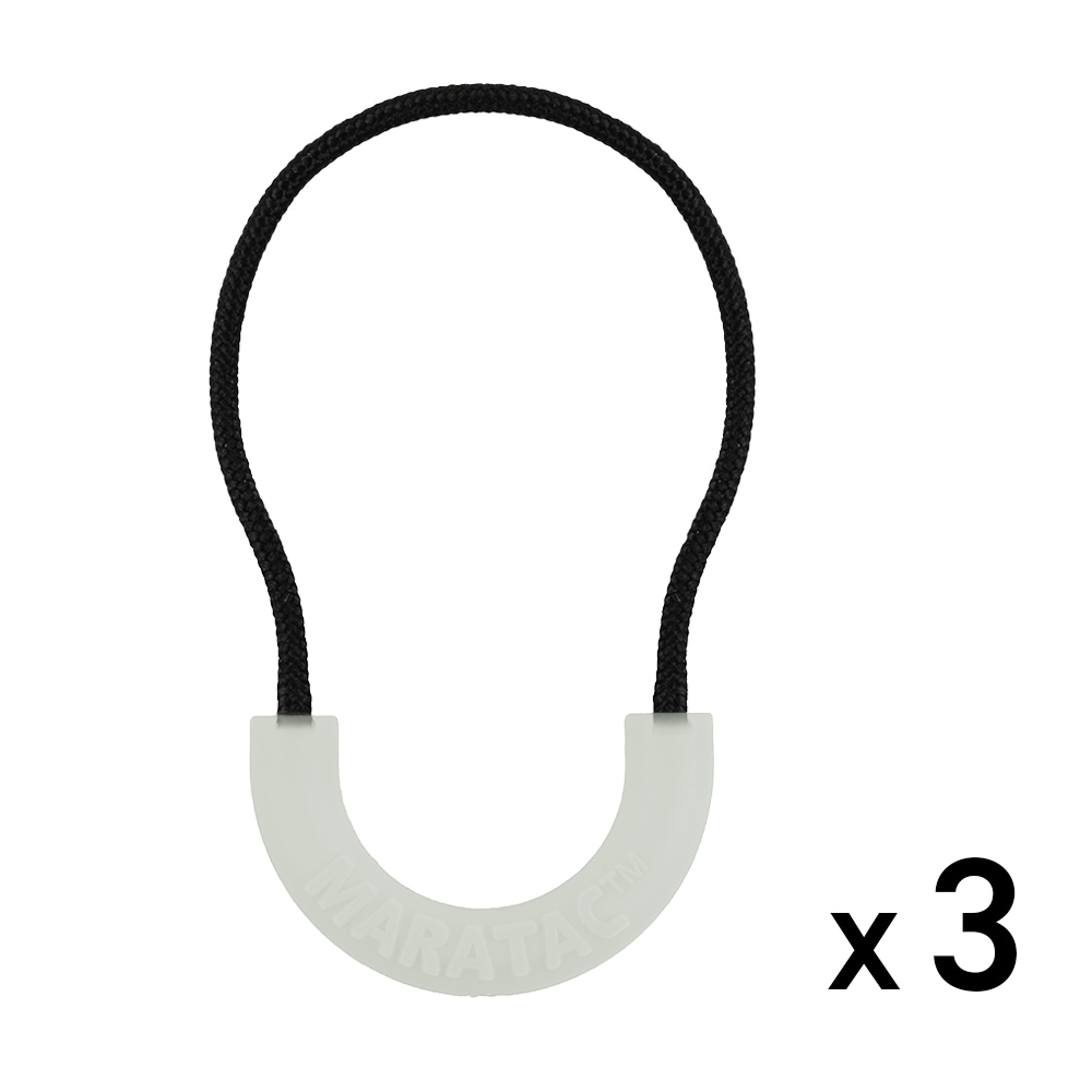 Maratac マラタック】Zipper Pull - Hi Viz 3pack | KINRYUオンライン