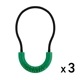 【Maratac マラタック】Zipper Pull - Hi Viz 3pack