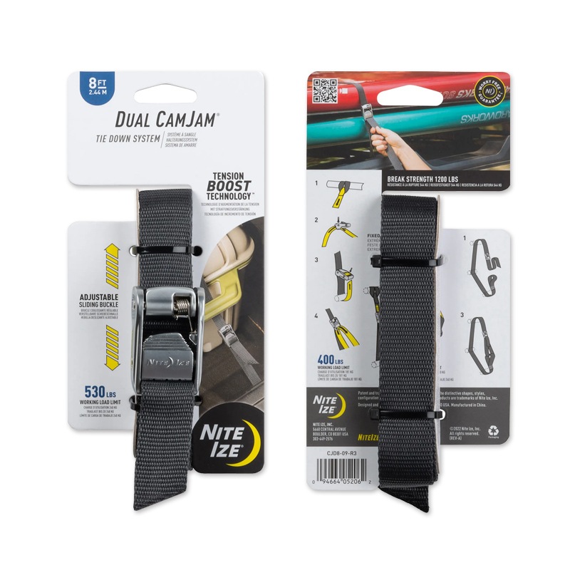 【Nite Ize ナイトアイズ】Dual CamJam Tie Down System