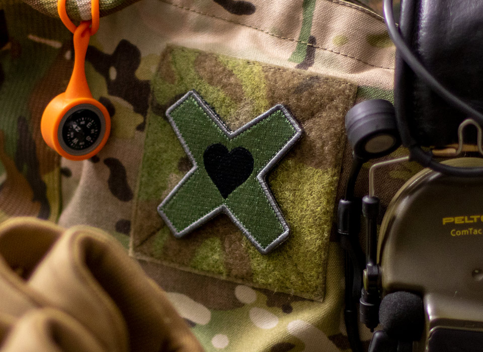 【ゆうパケット対象 】PDW Heart Marks The Spot V2 Morale Patch