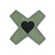 【ゆうパケット対象 】PDW Heart Marks The Spot V2 Morale Patch