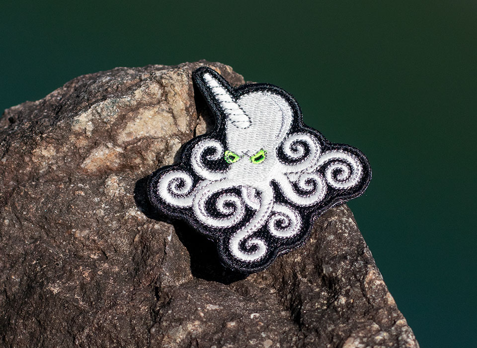 【ゆうパケット対象 】SPD Krakencorn GID Morale Patch