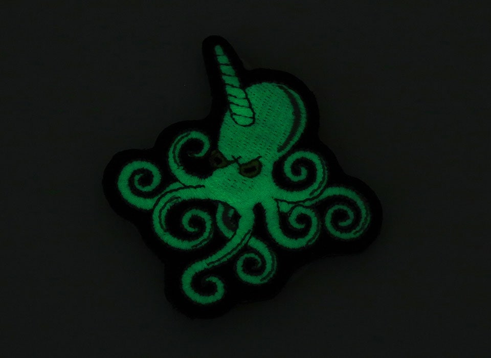 【ゆうパケット対象 】SPD Krakencorn GID Morale Patch