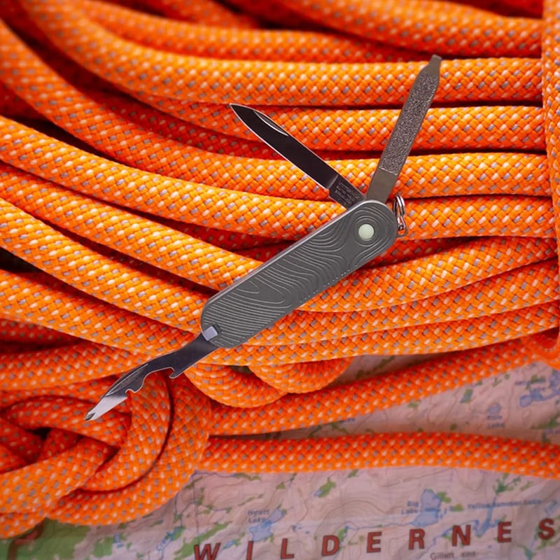 【PDW プロメテウス デザイン ワークス】Ti-SAK Scales Mini 58mm v2 - Topo