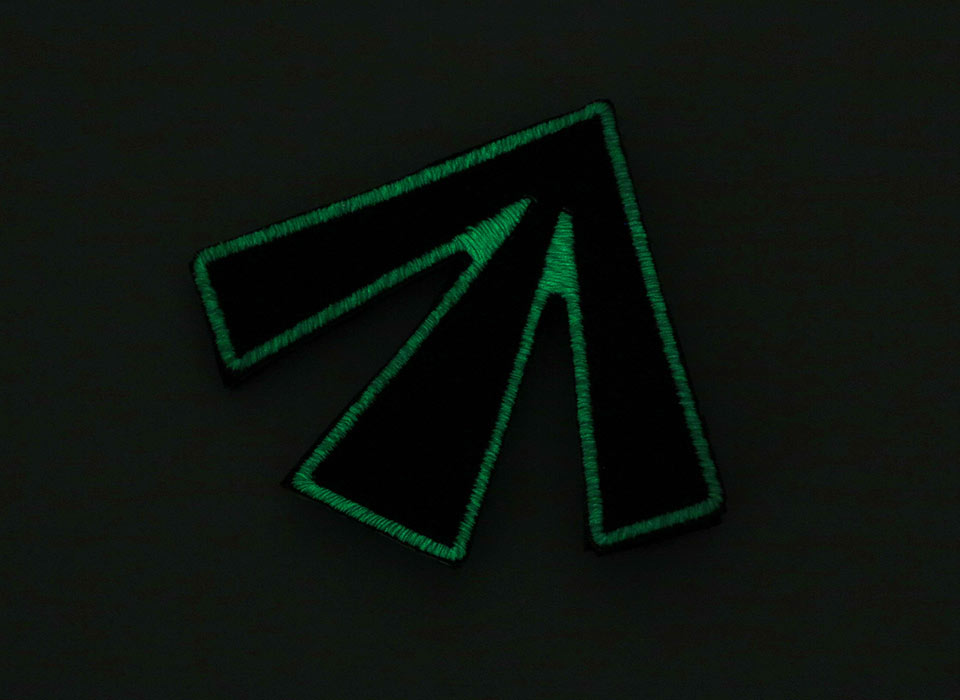 【ゆうパケット対象 】PDW Broad Arrow v1 OD Green GID Morale Patch