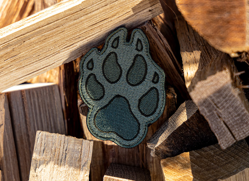 【ゆうパケット対象 】PDW K9 OD Green Morale Patch