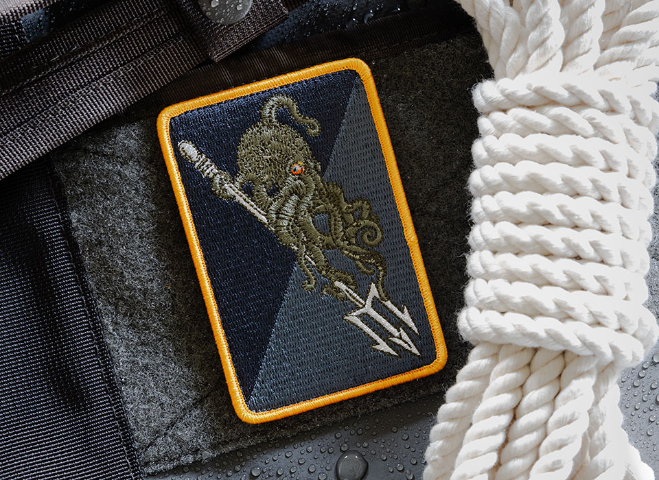 【ゆうパケット対象 】SPD Kraken Arcane Signal Flag Morale Patch