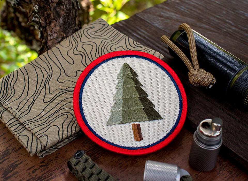 【ゆうパケット対象 】PDW Pine State Morale Patch