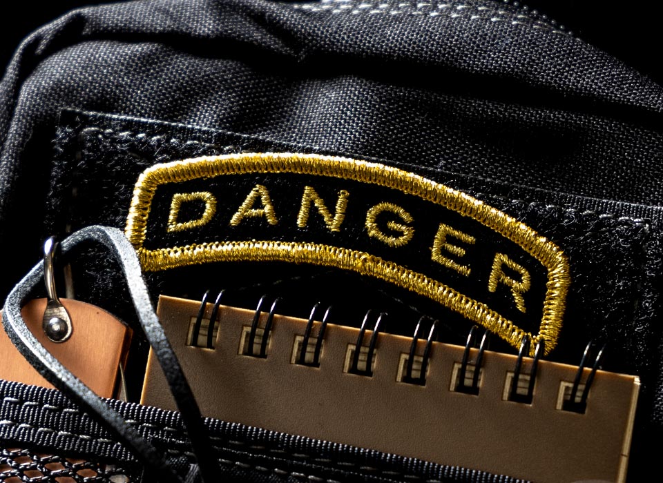 【ゆうパケット対象 】DRB Danger Tab 2023 Morale Patch
