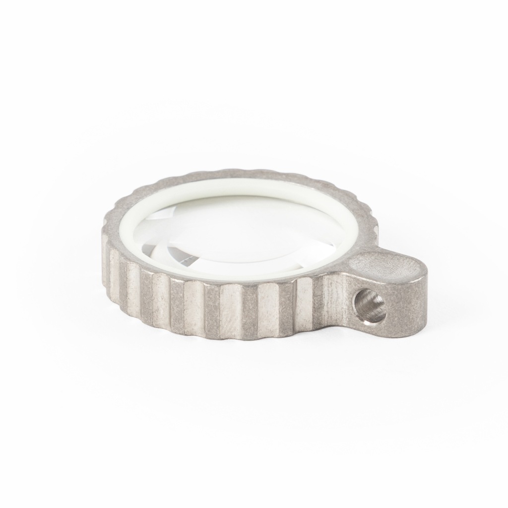 【Maratac マラタック】 Sapphire Pocket Magnifier - Titanium