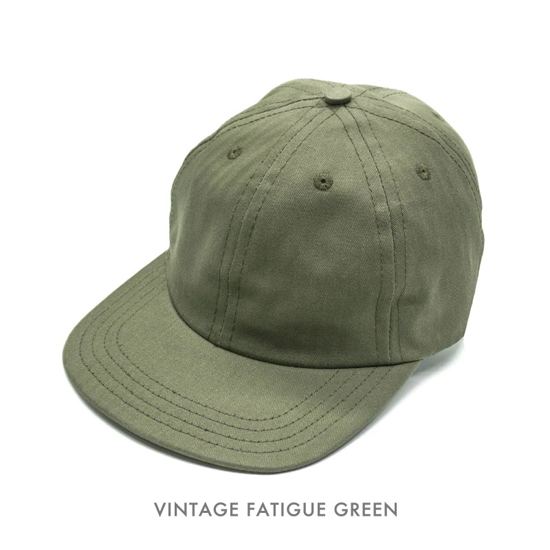 【PDW プロメテウス デザイン ワークス】Six Panel Baseball Cap Herringbone Twill