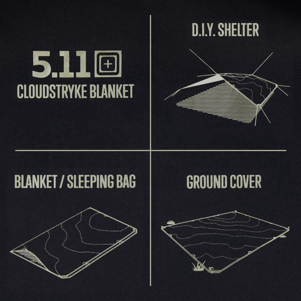 【5.11 Tactical ファイブ イレブン タクティカル】Cloudstryke Blanket WL