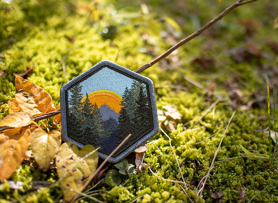 【ゆうパケット対象 】PDW Wilderness Sunrise Morale Patch