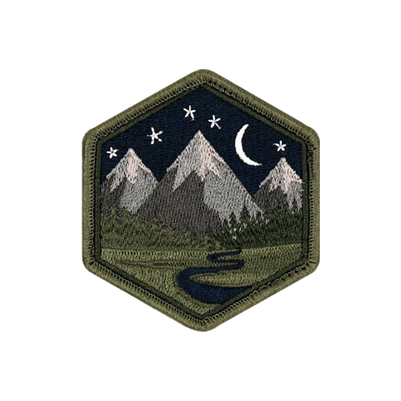 ゆうパケット対象 】PDW Mountain Life Night Sky Morale Patch