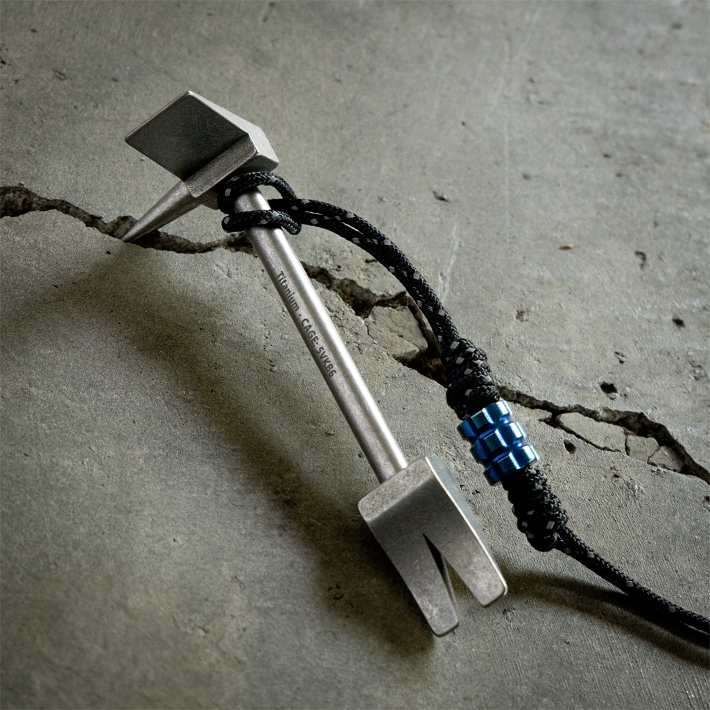 【Maratac マラタック】4in Ti Hooligan Forced Entry Tool - Titanium