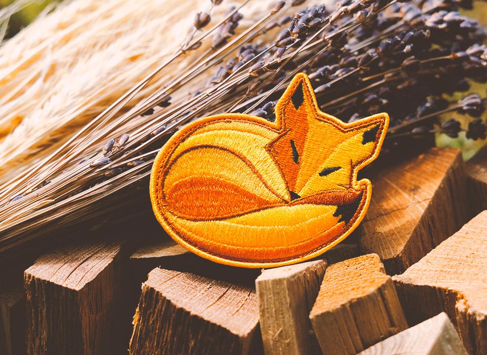 【ゆうパケット対象 】PDW Red Fox Morale Patch