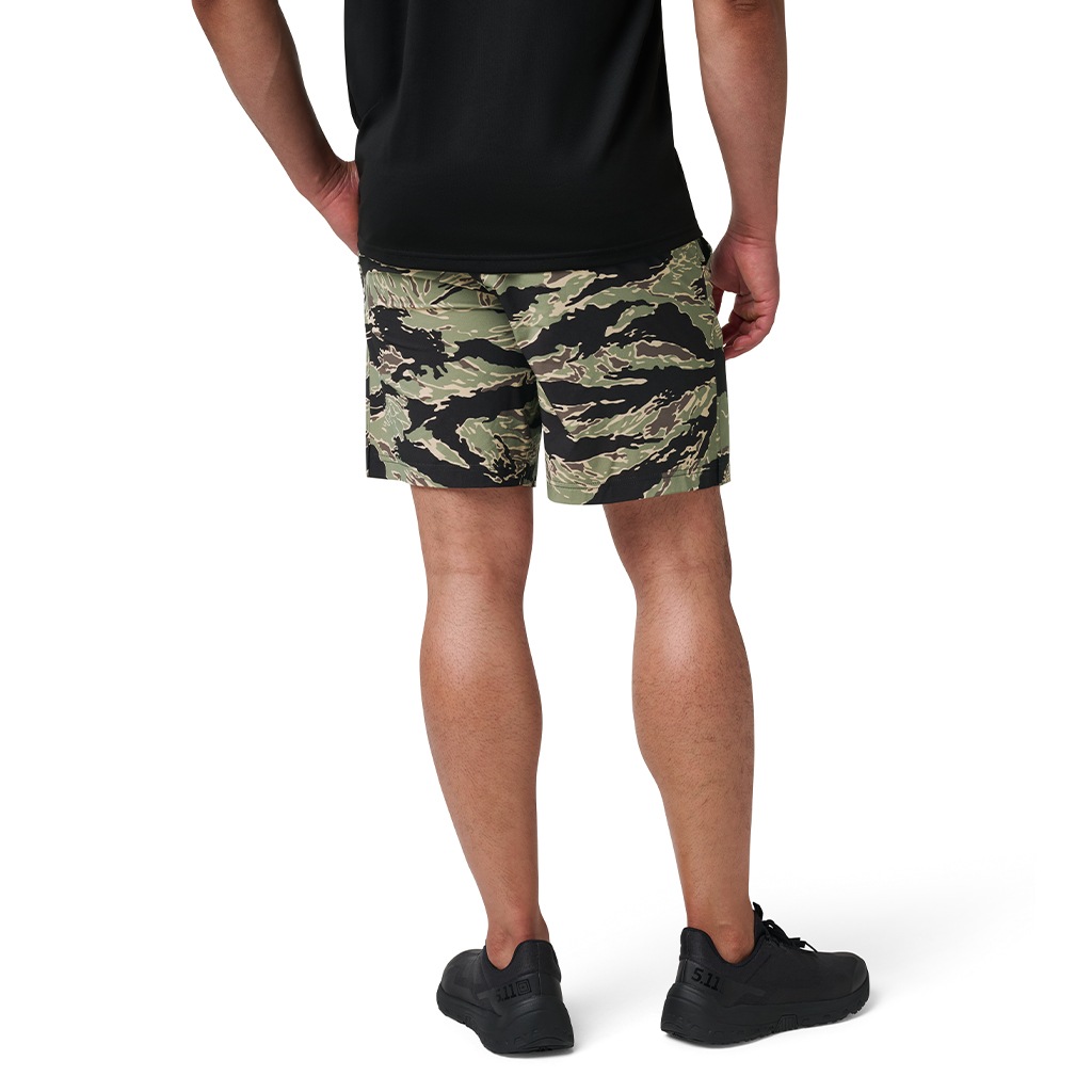 【5.11 Tactical ファイブ イレブン タクティカル】PT-R Havoc Short - Tiger Camo