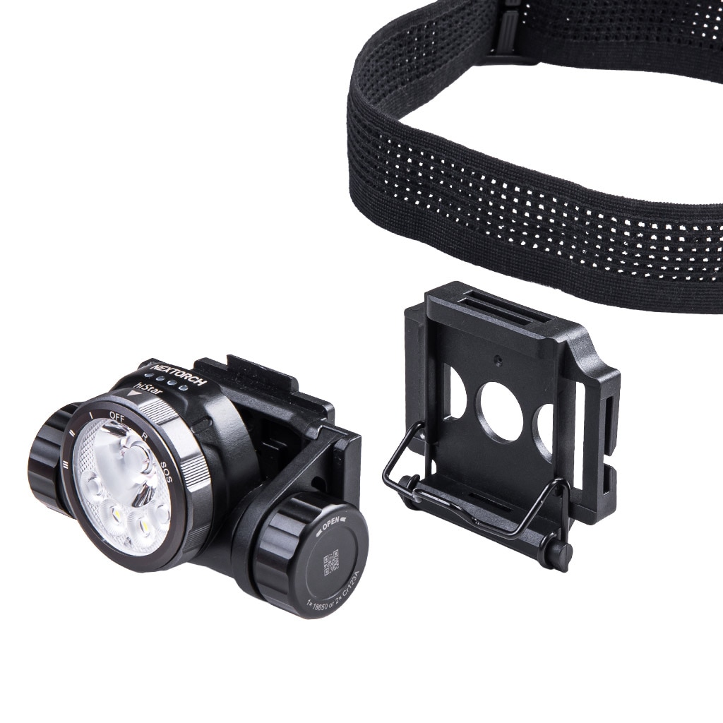 【Nextorch ネクストーチ】hiStar Headlamp With Helmet Mount