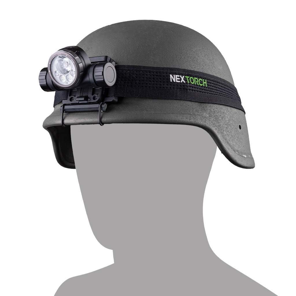 【Nextorch ネクストーチ】hiStar Headlamp With Helmet Mount